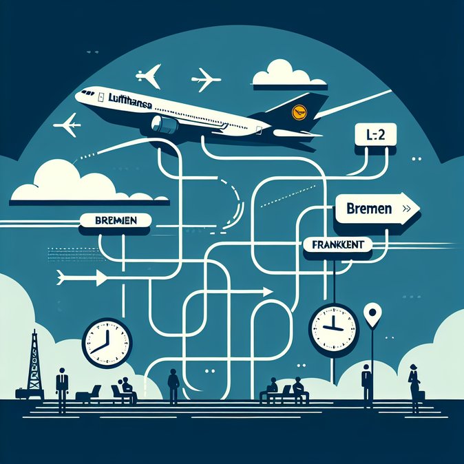 Lufthansa to Axe Bremen–Frankfurt Shuttle, Cutting North-South Germany’s Global Gateway