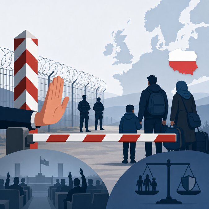 Polish Sejm prolongs 60-day suspension of asylum rights at Belarus border