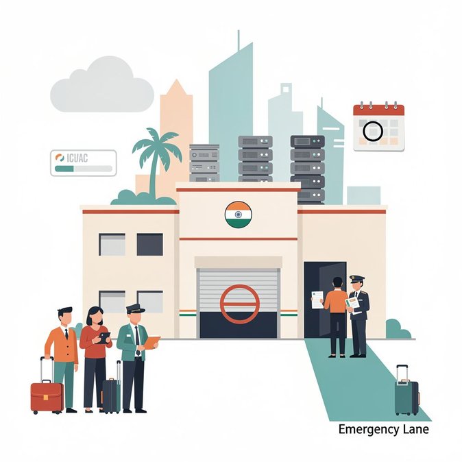 البعثات الهندية تمدد تعليق خدمات جوازات السفر والتأشيرات الروتينية في الإمارات حتى الأول من يوليو