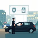 سائق جورجي مهدد بحظر القيادة يُكتشف متجاوزًا مدة إقامته؛ يُسلَّم لحرس الحدود في بوزنان