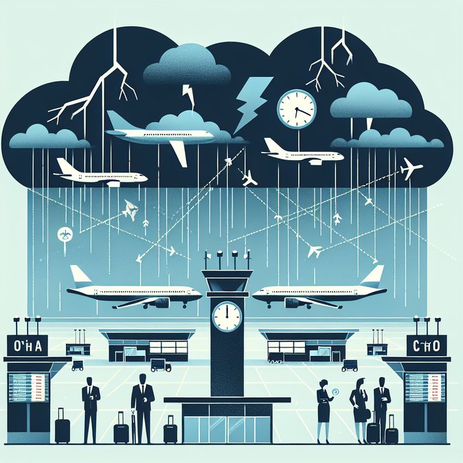 Easter Sunday Weather Triggers Nationwide FAA Delay Programmes, Hitting Key Business Hubs