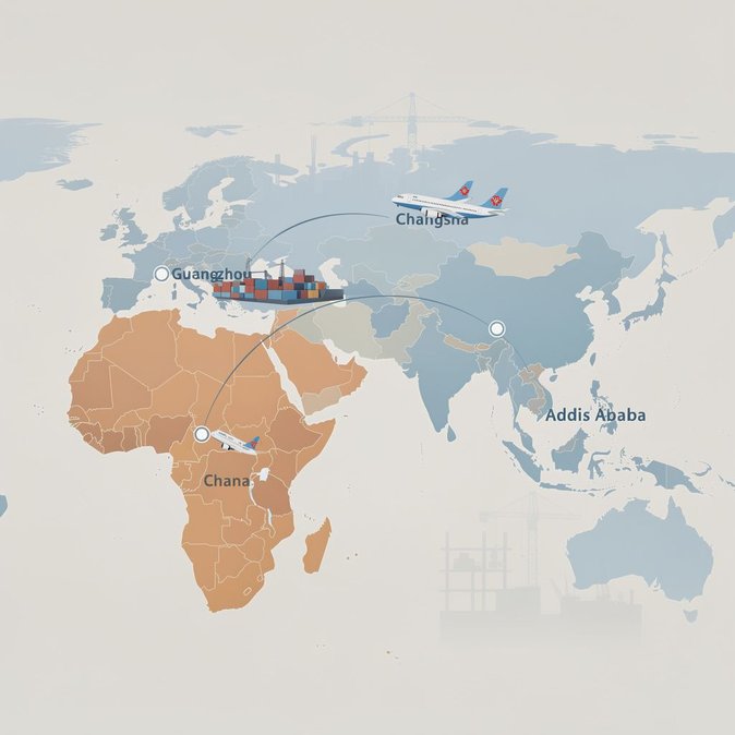 Guangzhou–Changsha–Addis Ababa Route Gives China Southern a Second African Gateway