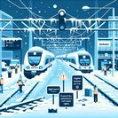 Dutch Blizzard Paralyses Arnhem Hub, Stranding Nightjet Zürich Sleepers and Basel ICE Services