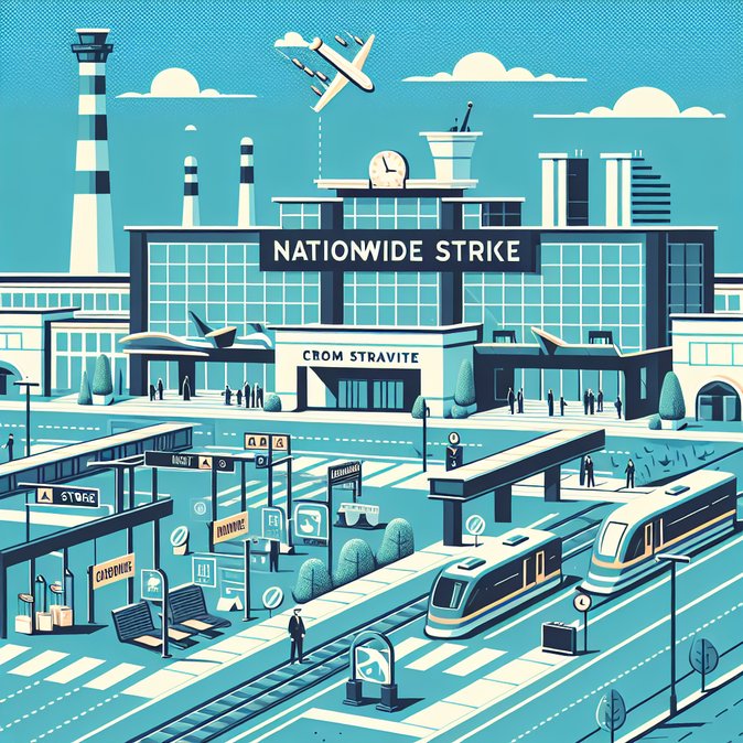 Transport providers issue early warning for 12 May Belgian national strike