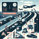 Roadworks choke Larnaca–Nicosia motorway, prompting travel-time warnings for flyers