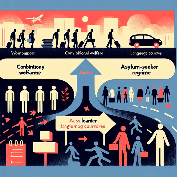 Cabinet shifts Ukrainian refugees to lower asylum benefits and mandates rapid job search