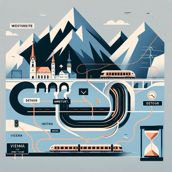 ÖBB Announces 7–29 January Rail Block on Tyrol Mainline, Reroutes Long-Distance Trains