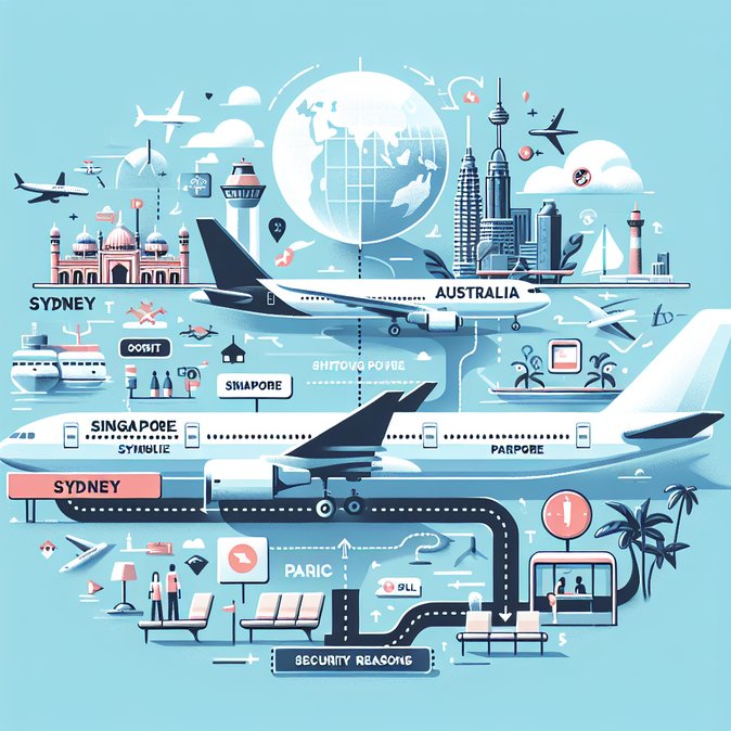 Qantas reroutes upcoming Sydney–Perth–Paris service through Singapore as Middle-East conflict persists