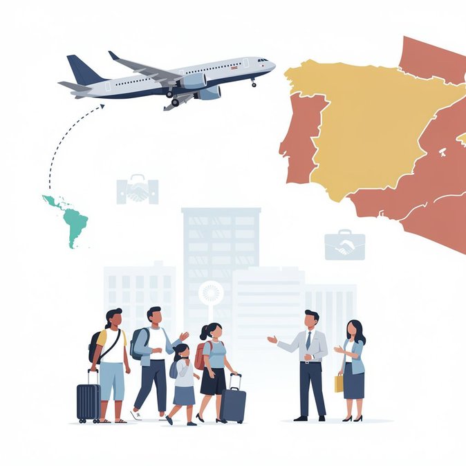 L’Espagne accueille 41 réfugiés nicaraguayens dans le cadre du Programme national de réinstallation 2026