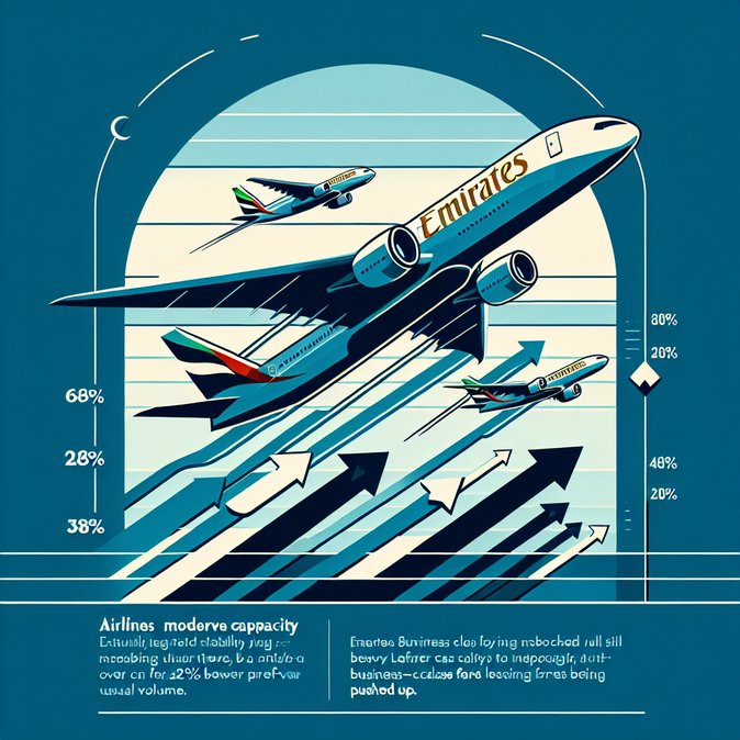 Gulf carriers crawl back to 52 % of pre-war schedules as UAE airspace restrictions ease