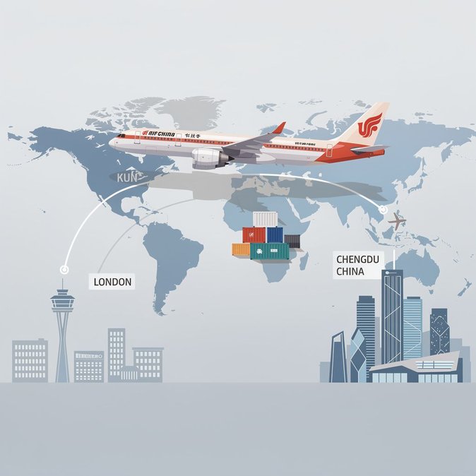 Air China inaugura la ruta Londres Gatwick–Chengdu, con tres vuelos semanales