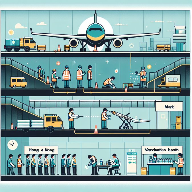 Free measles vaccinations offered at airport after three maintenance staff fall ill