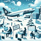 Snowstorm Forces Alaska Airlines to Cancel 400 Flights, Disrupting West-Coast Travel