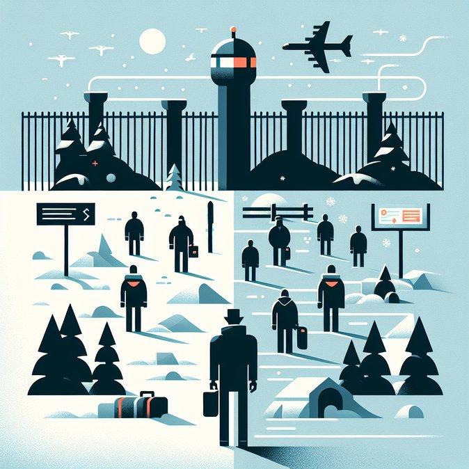 Border Guard Logs Fresh Illegal Crossings on Polish-Lithuanian Frontier Over Christmas