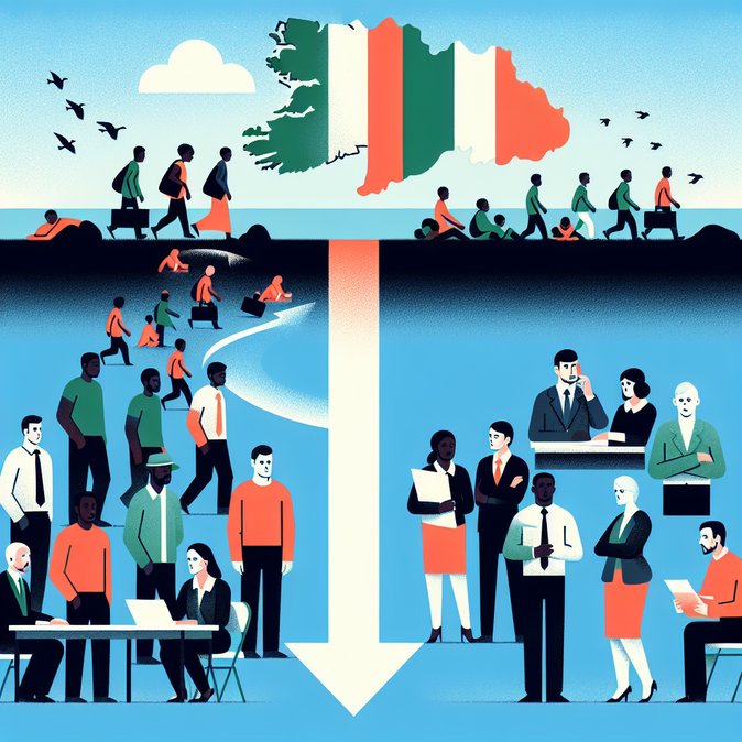 Ireland records 30 % drop in new asylum applications in 2025