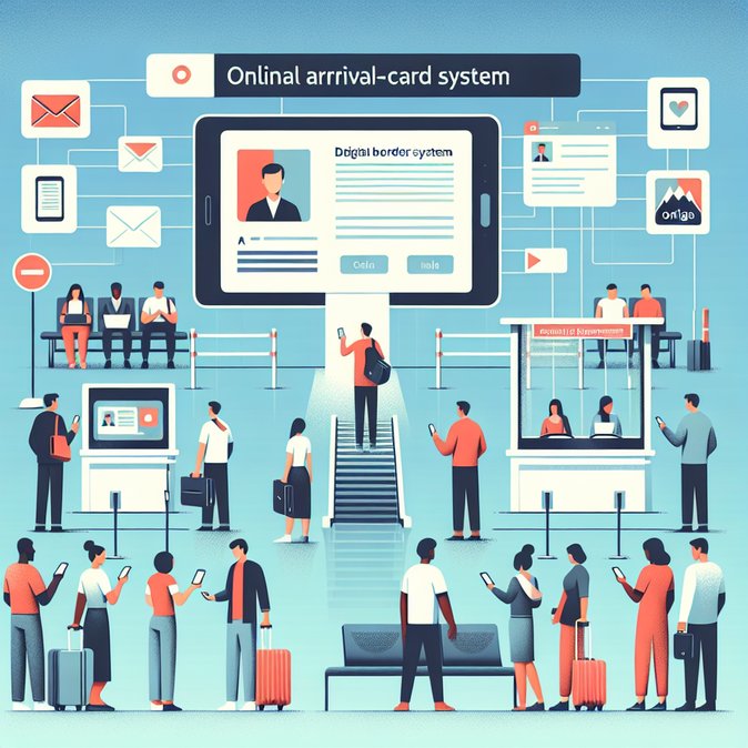 China Debuts Online Arrival Card, Streamlining Border Formalities for Foreign Travelers