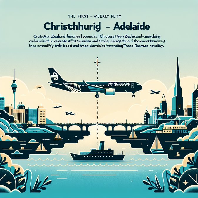 First Christchurch–Adelaide Flight Touches Down, Intensifying Trans-Tasman Competition