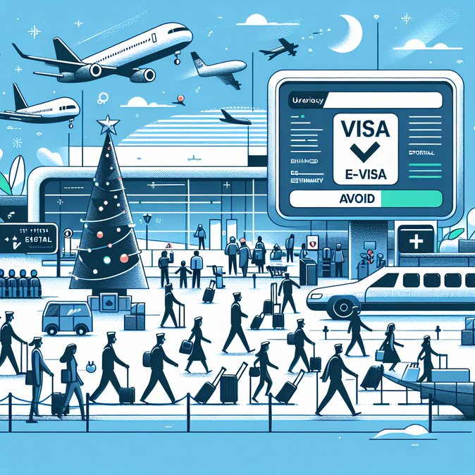 VisaHQ Warns Record Christmas Eve Travel May Complicate Last-Minute Visa Checks