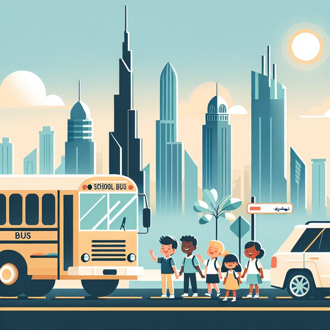 Dubai pilots pooled-SUV school transport to cut peak-hour congestion