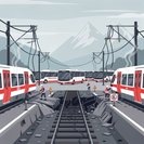 Sabotaje con cable enciende incendio y cierra enlace ferroviario Yverdon–Lausana; SBB despliega 20 autobuses de reemplazo