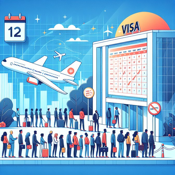 State Department admits visa-appointment backlog could stretch a year, prompting corporate travel freezes