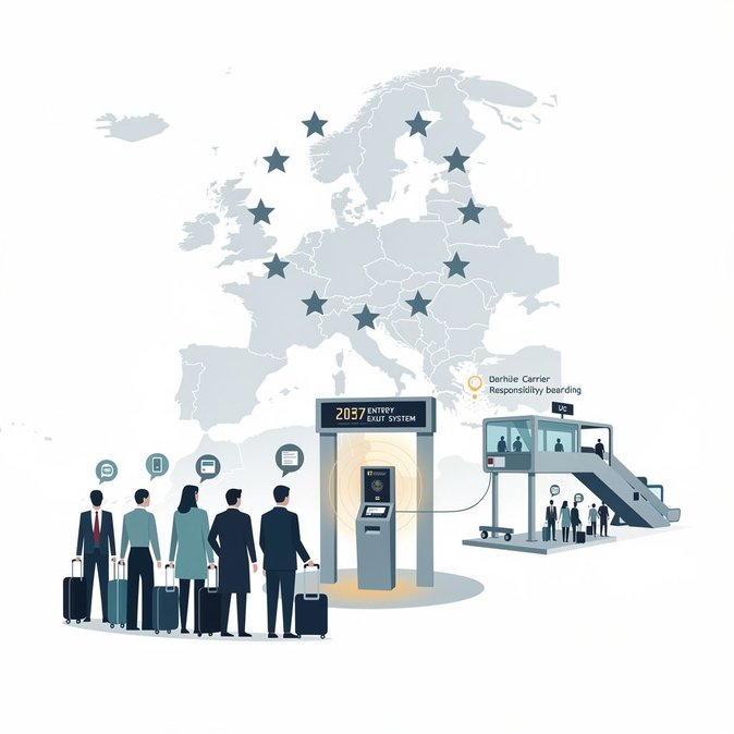 Le groupe de travail Schengen de l’UE se réunit à Bruxelles pour débattre du déploiement des technologies aux frontières