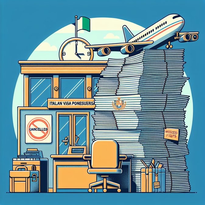 Spike in online reports suggests mounting delays for Italy-bound Schengen visas