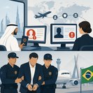 International Cooperation Leads to Deportation of Fugitive Back to Brazil via Guarulhos Airport
